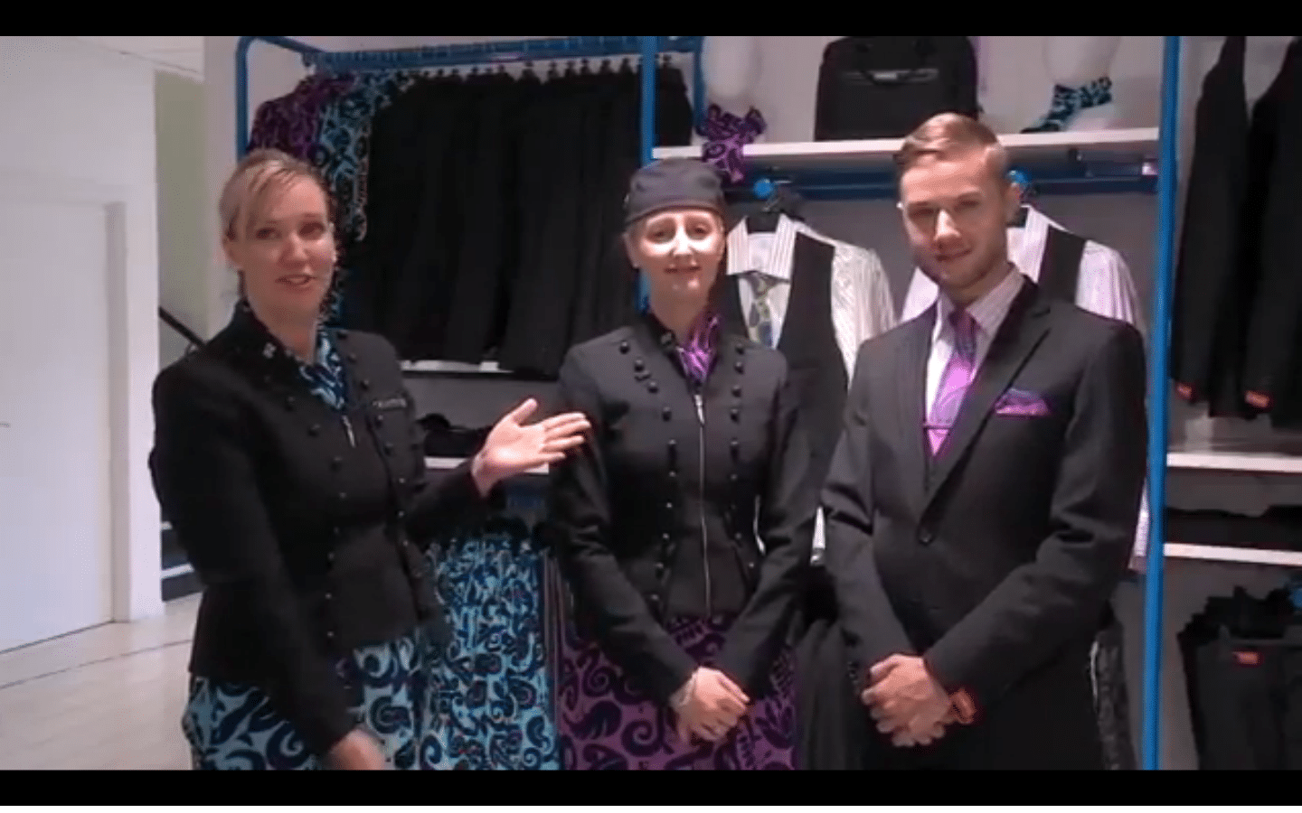 Inside the Air New Zealand 'Clothes Hangar'